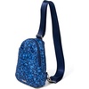 image:imageBaggallini Double Zip Mini SlingNavy Petal