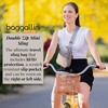 image:imageBaggallini Double Zip Mini SlingSeaside Blue