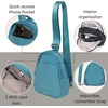 image:imageBaggallini Double Zip Mini SlingSeaside Blue