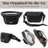 image:imageBaggallini Essential Belt Bag  19x6 Crossbody Fanny Pack Waist Pack wRFID amp Adjustable StrapBLACK