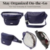 image:imageBaggallini Essential Belt Bag  19x6 Crossbody Fanny Pack Waist Pack wRFID amp Adjustable StrapCADET NAVY