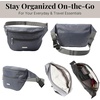 image:imageBaggallini Essential Belt Bag  19x6 Crossbody Fanny Pack Waist Pack wRFID amp Adjustable StrapCHARCOAL GRAY