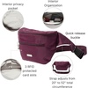 image:imageBaggallini Essential Belt Bag  19x6 Crossbody Fanny Pack Waist Pack wRFID amp Adjustable StrapMULBERRY