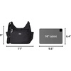 image:imageBaggallini Essential Hobo CrossbodyBlack