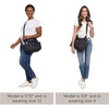 image:imageBaggallini Essential Hobo CrossbodyCadet Navy
