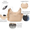image:imageBaggallini Essential Hobo CrossbodyLight Khaki