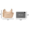 image:imageBaggallini Essential Hobo CrossbodyLight Khaki