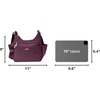 image:imageBaggallini Essential Hobo CrossbodyMulberry
