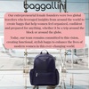 image:imageBaggallini Essential Laptop Backpack  16x12 Inch Travel Backpack with 16 Laptop Sleeve  Lightweight Luggage BackpackCadet Navy