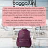 image:imageBaggallini Essential Laptop Backpack  16x12 Inch Travel Backpack with 16 Laptop Sleeve  Lightweight Luggage BackpackMulberry