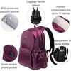 image:imageBaggallini Essential Laptop Backpack  16x12 Inch Travel Backpack with 16 Laptop Sleeve  Lightweight Luggage BackpackMulberry