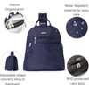 image:imageBaggallini Essential Mini Backpack Purse for Women  Builtin RFID Card Holder  Convertible Sling Bag with Adjustable Shoulder StrapCadet Navy