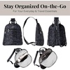 image:imageBaggallini Essential Mini Backpack Purse for Women  Builtin RFID Card Holder  Convertible Sling Bag with Adjustable Shoulder StrapMidnight Garden