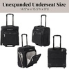 image:imageBaggallini Expandable Underseat CarryOnBLACK