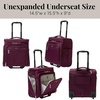 image:imageBaggallini Expandable Underseat CarryOnMULBERRY