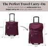 image:imageBaggallini Expandable Underseat CarryOnMULBERRY