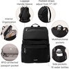 image:imageBaggallini Flap Laptop Backpack  15x11 Lightweight Work Travel Bag wLuggage Sleeve amp RFIDBlack