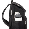 image:imageBaggallini Flap Laptop Backpack  15x11 Lightweight Work Travel Bag wLuggage Sleeve amp RFIDFrench Navy
