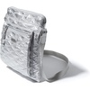 image:imageBaggallini Go Bagg with RFID Phone WristletSilver Metallic Quilt