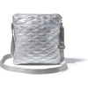 image:imageBaggallini Go Bagg with RFID Phone WristletSilver Metallic Quilt