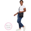 image:imageBaggallini Go Bagg with RFID Phone WristletTan Python