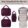 image:imageBaggallini Hanging Travel Toiletry KitMulberry