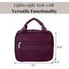 image:imageBaggallini Hanging Travel Toiletry KitMulberry