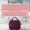 image:imageBaggallini Hanging Travel Toiletry KitMulberry