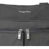 image:imageBaggallini Horizon Crossbody Bags for Women 10x105 Lightweight WaterResistant Nylon RFID Purse Handbag wWristlet IncludedCharcoal