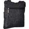 image:imageBaggallini Horizon Crossbody Bags for Women 10x105 Lightweight WaterResistant Nylon RFID Purse Handbag wWristlet IncludedMidnight Blossom