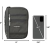 image:imageBaggallini Journey Crossbody Bags for Women 9x6 Small Lightweight Travel Handbag WRFIDCharcoal