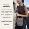 image:imageBaggallini Journey Crossbody Bags for Women 9x6 Small Lightweight Travel Handbag WRFIDCornflower