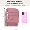 image:imageBaggallini Journey Crossbody Bags for Women 9x6 Small Lightweight Travel Handbag WRFIDDusty Mauve
