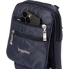 image:imageBaggallini Journey Crossbody Bags for Women 9x6 Small Lightweight Travel Handbag WRFIDFrench Navy Quilt