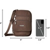 image:imageBaggallini Journey Crossbody Bags for Women 9x6 Small Lightweight Travel Handbag WRFIDPortobello
