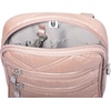 image:imageBaggallini Journey Crossbody Bags for Women 9x6 Small Lightweight Travel Handbag WRFIDRose Metallic Quilt