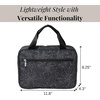 image:imageBaggallini Large Hanging Travel Toiletry KitMidnight Blossom Print