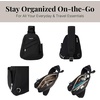 image:imageBaggallini Medium Sling Backpack  9x11 Lightweight Sling Bag with Convertible Adjustable Shoulder StrapBlack