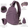 image:imageBaggallini Medium Sling Backpack  9x11 Lightweight Sling Bag with Convertible Adjustable Shoulder StrapMisty Purple