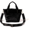 image:imageBaggallini Mini Carryall ToteBlack Velvet With Gold Hardware