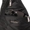 image:imageBaggallini Mini Sling  12x7 Sling Crossbody Bag Backpack with Adjustable Shoulder StrapBlack Quilt