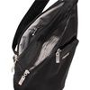image:imageBaggallini Mini Sling  12x7 Sling Crossbody Bag Backpack with Adjustable Shoulder StrapBlack Twill