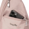 image:imageBaggallini Mini Sling  12x7 Sling Crossbody Bag Backpack with Adjustable Shoulder StrapBlush Shimmer