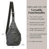 image:imageBaggallini Mini Sling  12x7 Sling Crossbody Bag Backpack with Adjustable Shoulder StrapCharcoal
