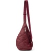 image:imageBaggallini Mini Sling  12x7 Sling Crossbody Bag Backpack with Adjustable Shoulder StrapDark Cherry Quilt