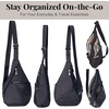 image:imageBaggallini Mini Sling  12x7 Sling Crossbody Bag Backpack with Adjustable Shoulder StrapFrench Navy