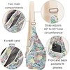 image:imageBaggallini Mini Sling  12x7 Sling Crossbody Bag Backpack with Adjustable Shoulder StrapMeadow Print