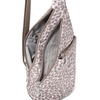 image:imageBaggallini Mini Sling  12x7 Sling Crossbody Bag Backpack with Adjustable Shoulder StrapMocha Cheetah Print
