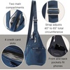image:imageBaggallini Mini Sling  12x7 Sling Crossbody Bag Backpack with Adjustable Shoulder StrapPacific