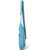 image:imageBaggallini Mini Sling  12x7 Sling Crossbody Bag Backpack with Adjustable Shoulder StrapSeaside Blue